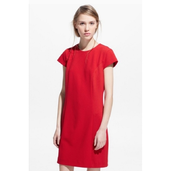 MANGO CUT OUT BACK SHEAT DRESS 🆕 - Picture 1 of 7